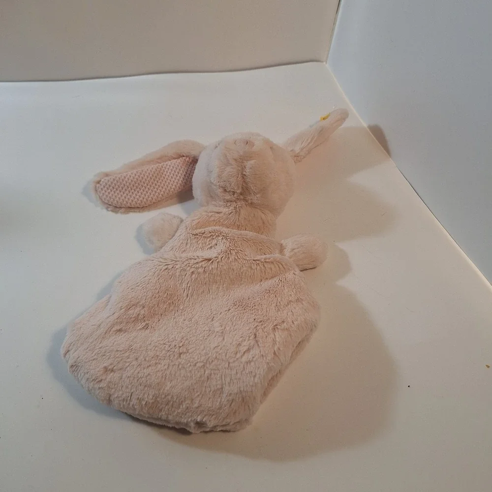 Steiff Sleep Well Bunny‎ Rabbit Comforter Cuddly Blanket Pink